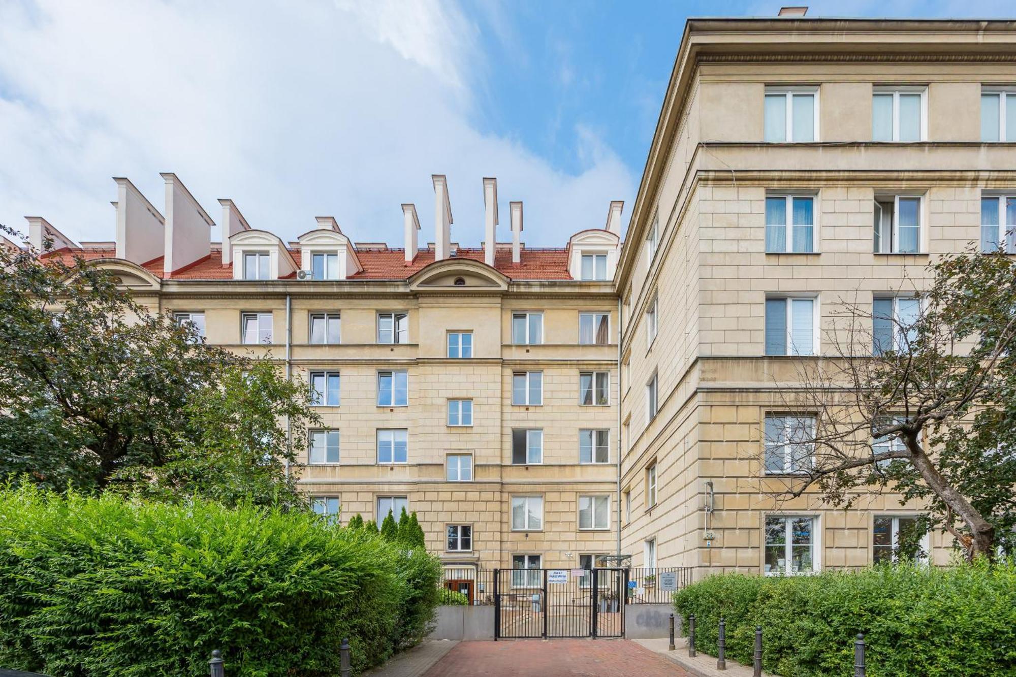 Przytulne Studio W Zielonej Okolicy Srodmiescia By Noclegi Renters Warsaw Exterior photo